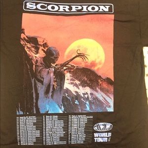 Drake Scorpion 2018 Tour Shirt